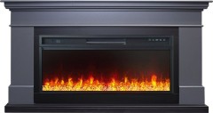 Каминокомплект California Graphite Gray серый графит с очагом Vision 42 LED