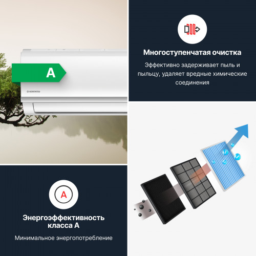 Инверторная сплит-система Kentatsu | Yuki KSGYK35HZRN1/KSRYK35HZRN1