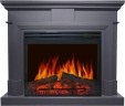 Каминокомплект Coventry Graphite Grey серый графит с очагом Jupiter FX New