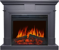 Каминокомплект Coventry Graphite Grey серый графит с очагом Jupiter FX New