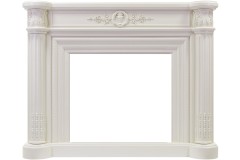 Каминокомплект Manor - Белый дуб с очагом Symphony 26'' DF2608-INT