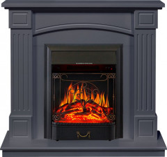 Каминокомплект Boston - Серый графит (Высота 925см) с очагом Majestic FX Black