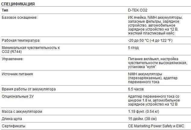 Течеискатель D-TEK CO2 INFICON 716-202-G1