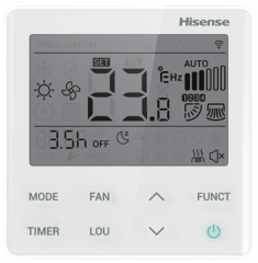 Инверторная сплит-система канального типа Hisense ADT-12UX4RBL8/AUW-12U4RS8 (с Wi-Fi)