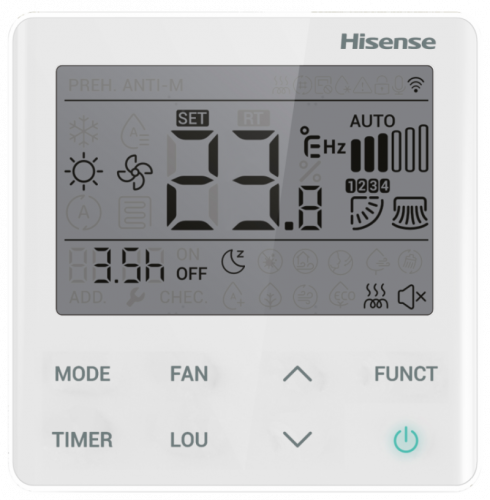 Инверторная сплит-система канального типа Hisense ADT-18UX4RCL8/AUW-18U4RS7 (с Wi-Fi)