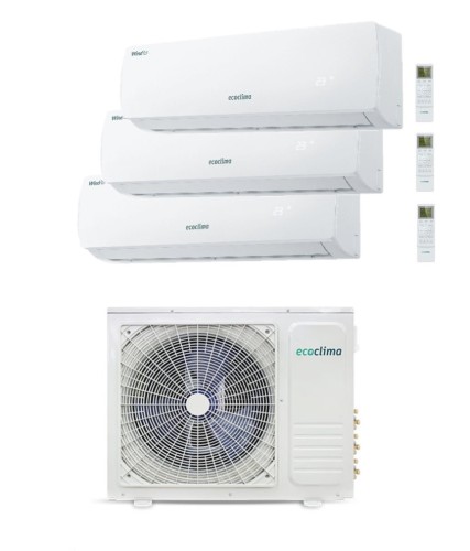 Комплект ECOCLIMA СM3-H22/4DR2 / CMWM-H09/4R2 [W] х 3шт