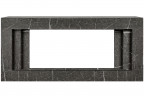 Каминокомплект Line 42 SFT Stone Touch - Серый мрамор с очагом Vision 42 LOG LED