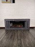 Каминокомплект Line 42 SFT Stone Touch - Серый мрамор с очагом Vision 42 LOG LED