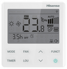 Инверторная сплит-система канального типа Hisense AUD-85UX4RPH8/AUW-85U6RZ8 (с Wi-Fi)