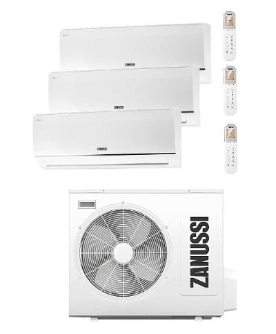 Комплект ZANUSSI ZACO/I-21H3FMI/N8 / ZACS/I-07HINFMI/N8 х 3шт