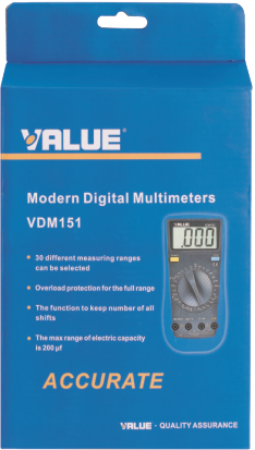 Цифровой мультиметр VDM-151