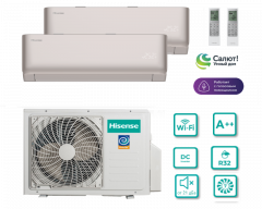 Комплект Hisense AMW2-18U4RXC / AMS-09UW4RYCHD00(C) х 2шт