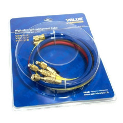 Комплект заправочных шлангов Value VRP-U-RYB R410 (220 см)