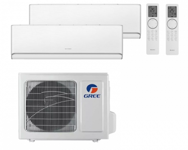 Комплект GREE GWHD(14)NK6OO / GWH09AGCXB-K6DNA4F/I (White) х 2шт