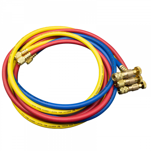 Комплект заправочных шлангов Wipcool MRH-1SV (R410A,180 см) с сервисным вентилем