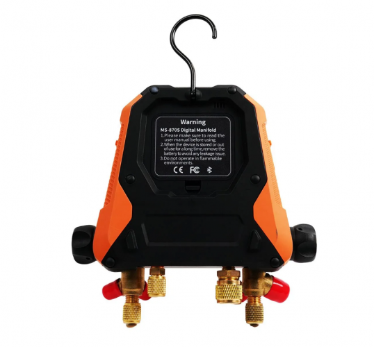 Цифровой манометрический коллектор 4-х вентильный Elitech MS-870S-01