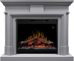 Каминокомплект Coventry Gray - Серый с очагом Symphony 26'' DF2624L-INT