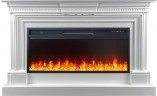 Каминокомплект Chelsea - Белый (Ширина 1350 мм) с очагом Vision 42 LED