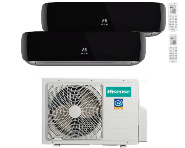 Комплект Hisense AMW2-18U4SXE / AMS-09UR4SVETG67(B) х 2шт
