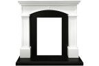 Каминокомплект Langford - Белый с черным с очагом Majestic FX M Black