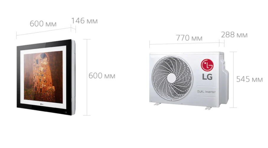 Сплит-система LG A09LH1 серии Artcool Gallery