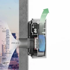 Очиститель воздуха приточный Ballu ONEAIR ASP-100WH с нагревателем PTC-1000