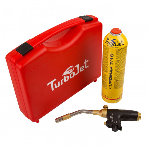 Горелка газовая с пьезоподжигом в кейсе TurboJet TJ2000-GA KIT
