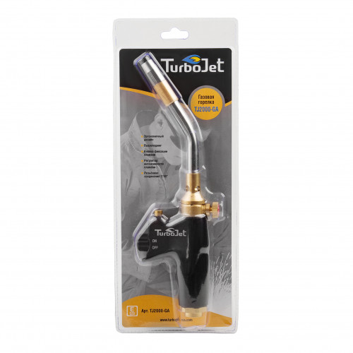 Горелка газовая с пьезоподжигом TurboJet TJ2000-GA