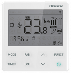 Классическая сплит-система канального типа Hisense HEAVY 2.0 CLASSIC AUD-60HX4REM2/AUW-60H6RN2