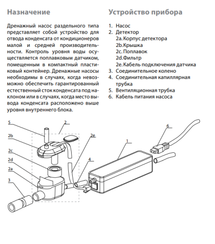 Дренажная помпа Ballu Machine DC PUMP (проточная, 18 л/ч)