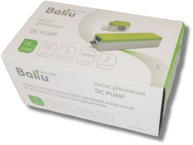 Дренажная помпа Ballu Machine DC PUMP (проточная, 18 л/ч)