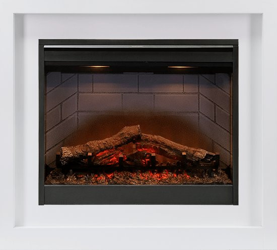 Каминокомплект Bronx - Белый с очагом Symphony 26'' DF2608-INT