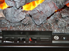 Каминокомплект Cube - Белый с черным с очагом Cassette 600 NH (выставочный образец)