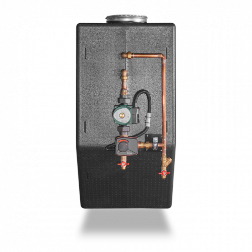 Zenit 550 HECO W вентиляционная приточно-вытяжная установка с рекуперацией с водяным нагревателем оснащена рекуператором и автоматикой