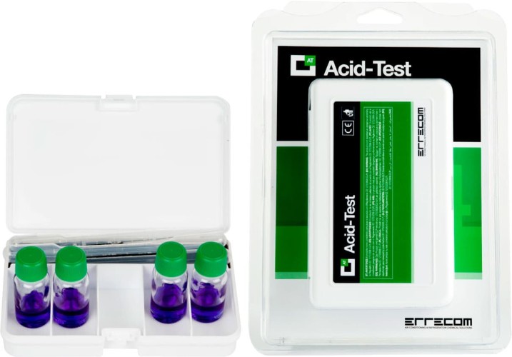 Тест на определение уровня кислоты Errecom ACID TEST (RK1349)
