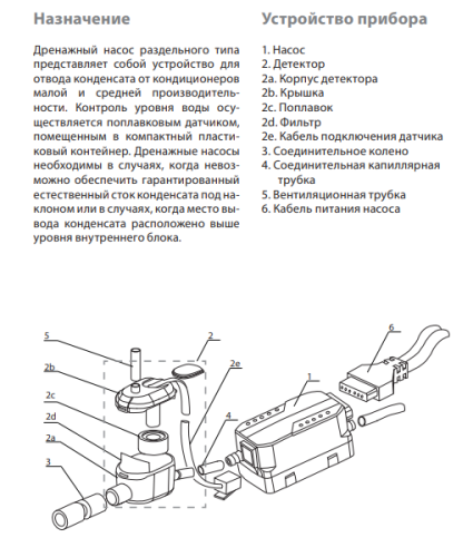 Дренажная помпа Ballu Machine DC PUMP PRO (проточная, 12 л/ч)