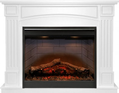 Каминокомплект Boston - Белый с очагом Symphony 26'' DF2608-INT