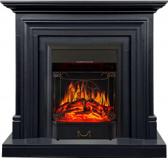Каминокомплект Bradford - Серый графит с очагом Majestic FX Black