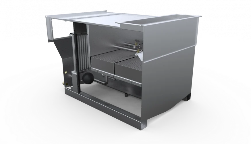 Гидрофильтр-искрогаситель для мангала Ятаган Safe Fire 3.0 AISI 304