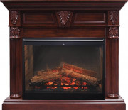 Каминокомплект Sheffield - Темная вишня с очагом Symphony 30'' DF3020-INT