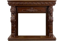 Каминокомплект Windsor - Темный дуб с очагом Vision 30 EF LED FX