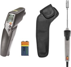 Testo 830-T4 - Инфракрасный термометр с 2-х точечным лазерным целеуказателем (оптика 30:1)