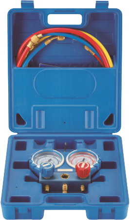 Манометрический коллектор Value VMG-2-R32-B (под R32, R410A, R134A, R407C)