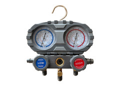 Манометрический коллектор Royal Clima RT-MG20BU-R410 (2-вент, 3 штуц., R22/R32/R134/R410, М1/4", без шлангов)