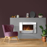 Electrolux EFP/W 2000S Silver Электрокамин (Зеркальная панель)