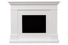 Каминокомплект California белый с очагом Cassette 400 NH Dimplex Opti-myst